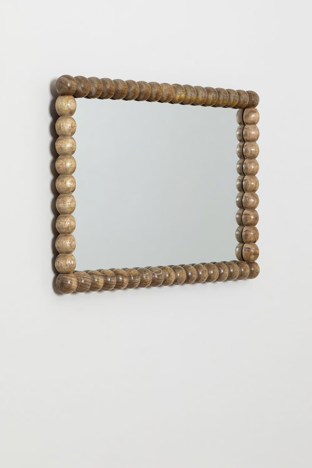 Rectangular wall mirror in mango wood (47x68 cm) Fearne