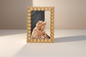Handcrafted Wooden Bubbles Photo Frame 15x20 cm