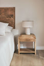 Shelby Mango Wood & MDF Bedside Table