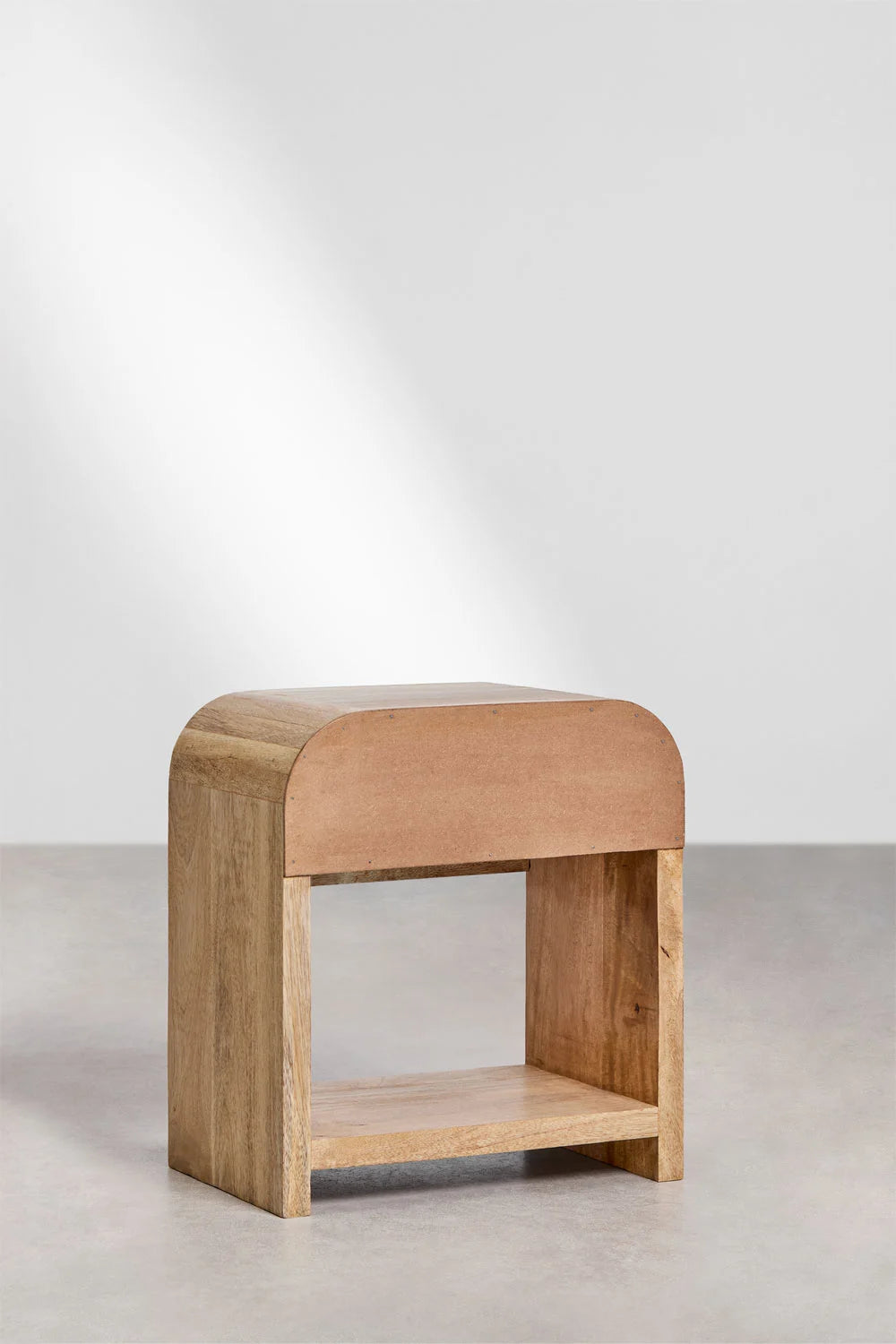 Shelby Mango Wood & MDF Bedside Table