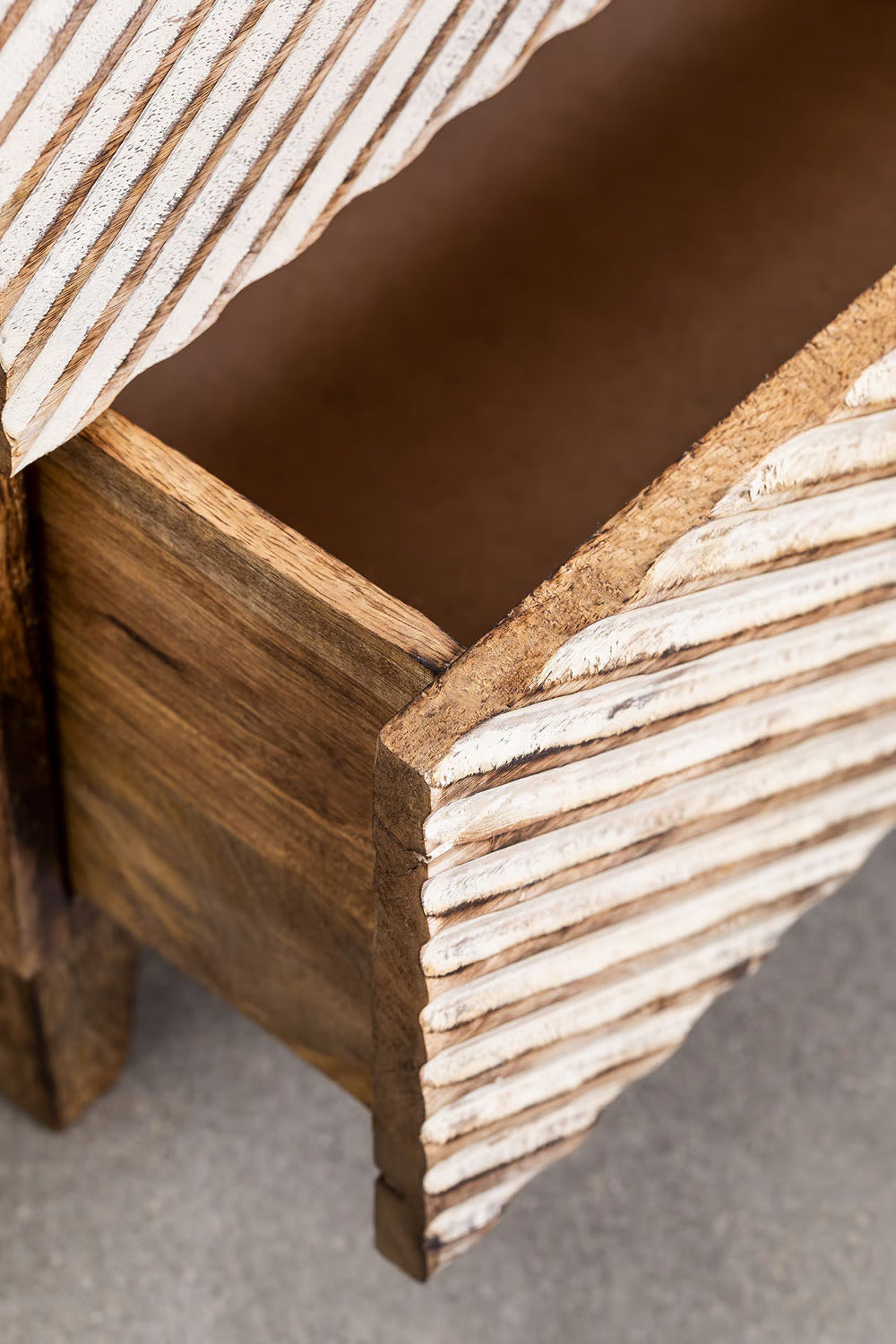 Balary mango wood nightstand