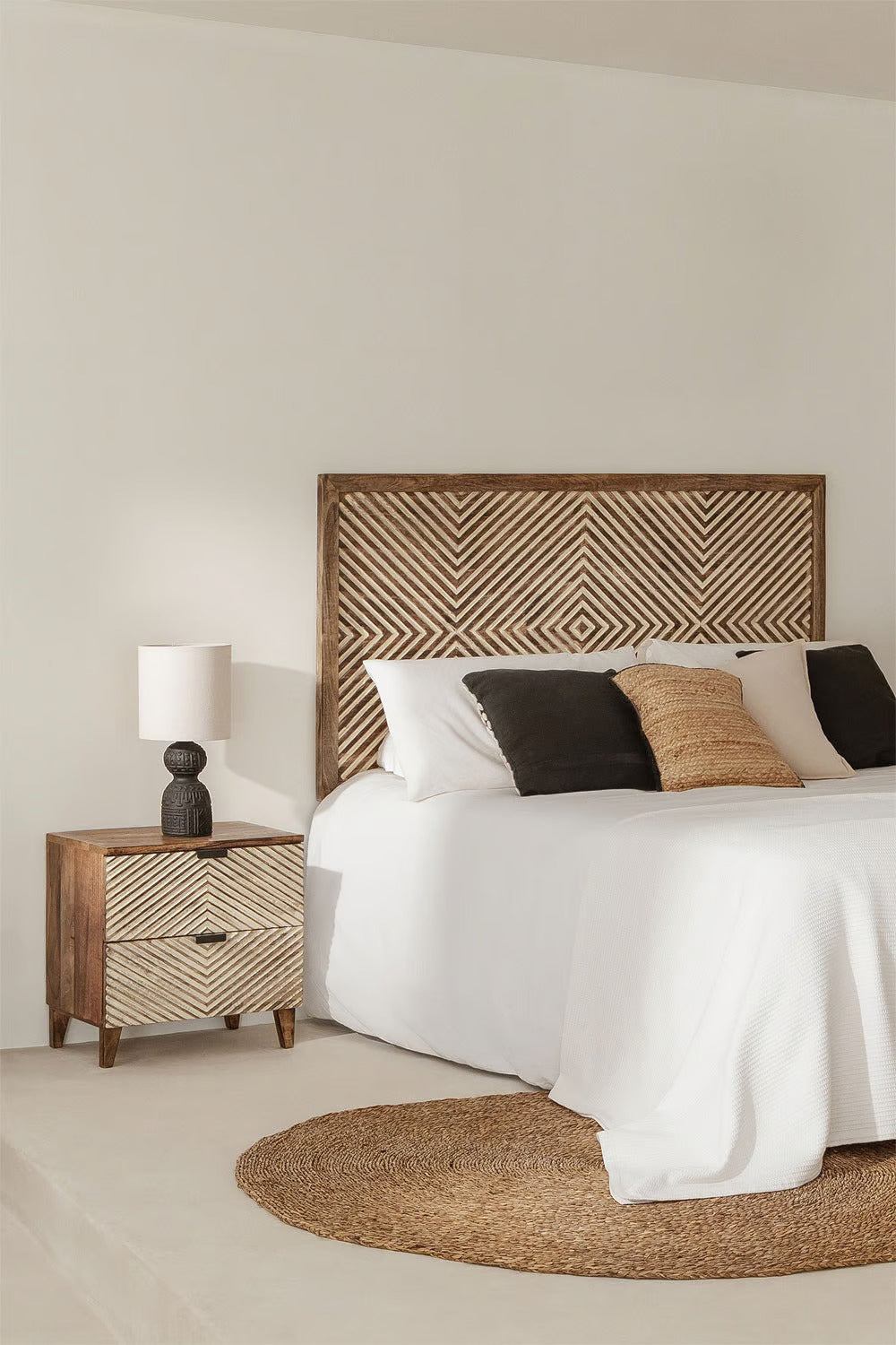 Balary mango wood nightstand