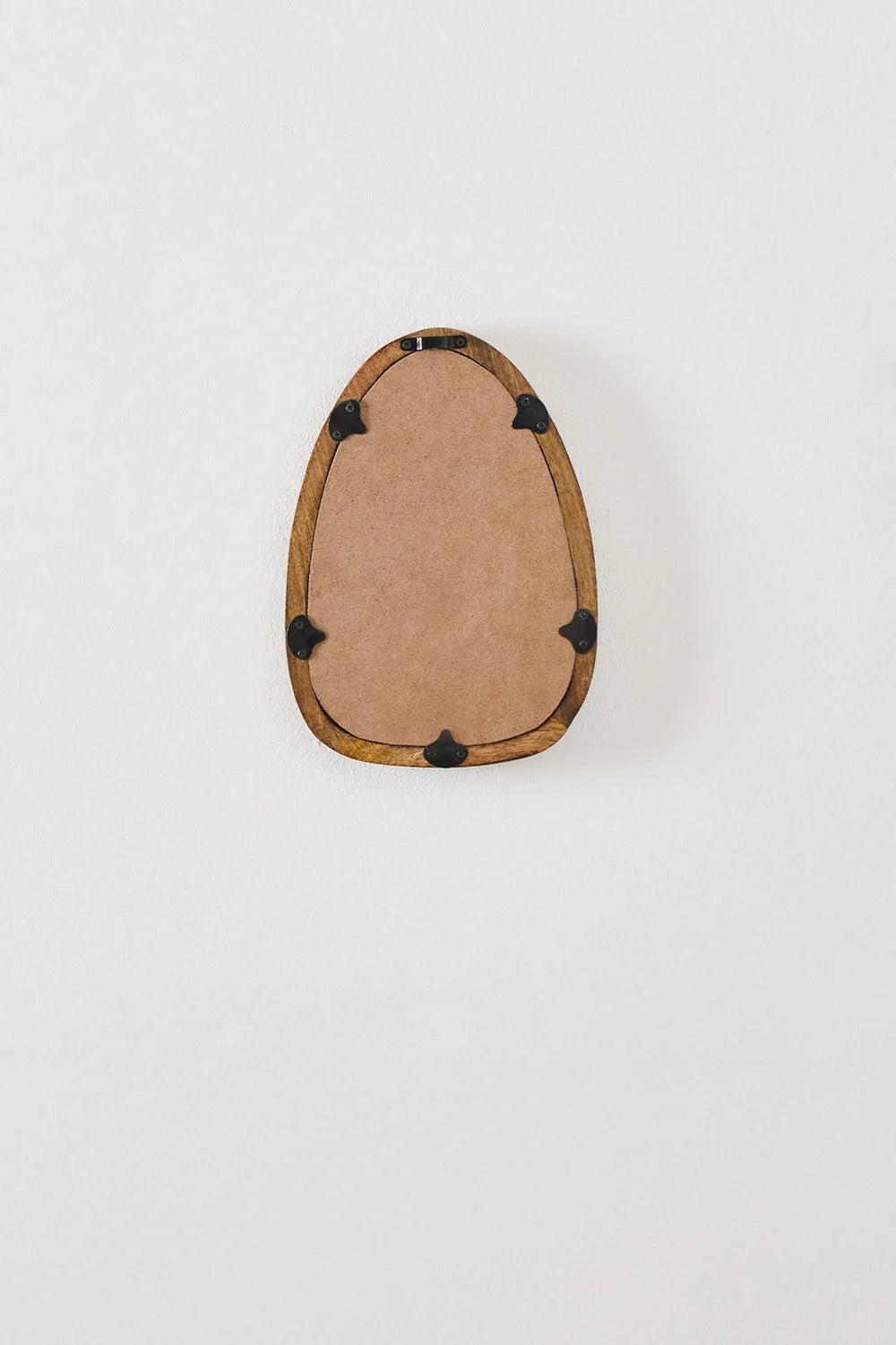 Gabael Organic Mango Wood Wall Mirror (30x21 cm)