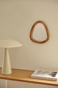 Gabael Organic Mango Wood Wall Mirror (25x22 cm)