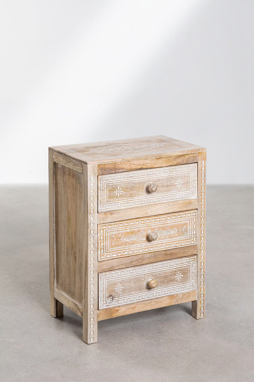 Bakam mango wood nightstand