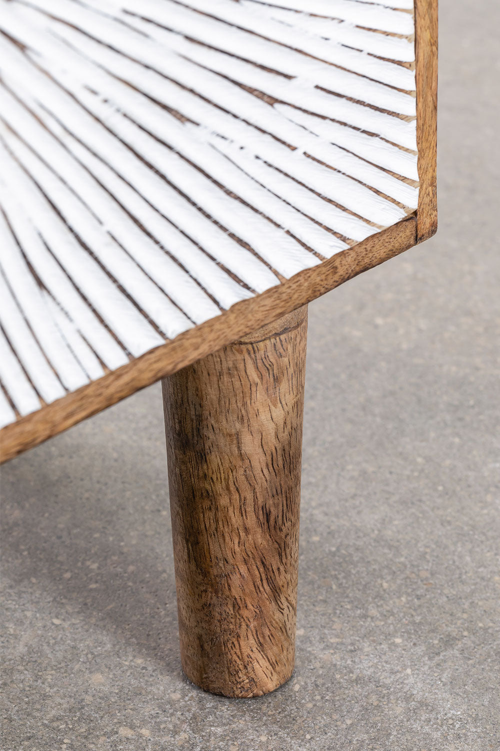 Kaobany Mango Wood Nightstand