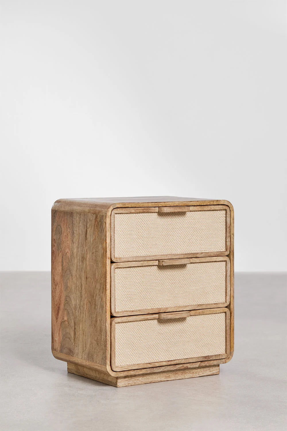 Abrams Rectangular Bedside Table (50x35 cm)