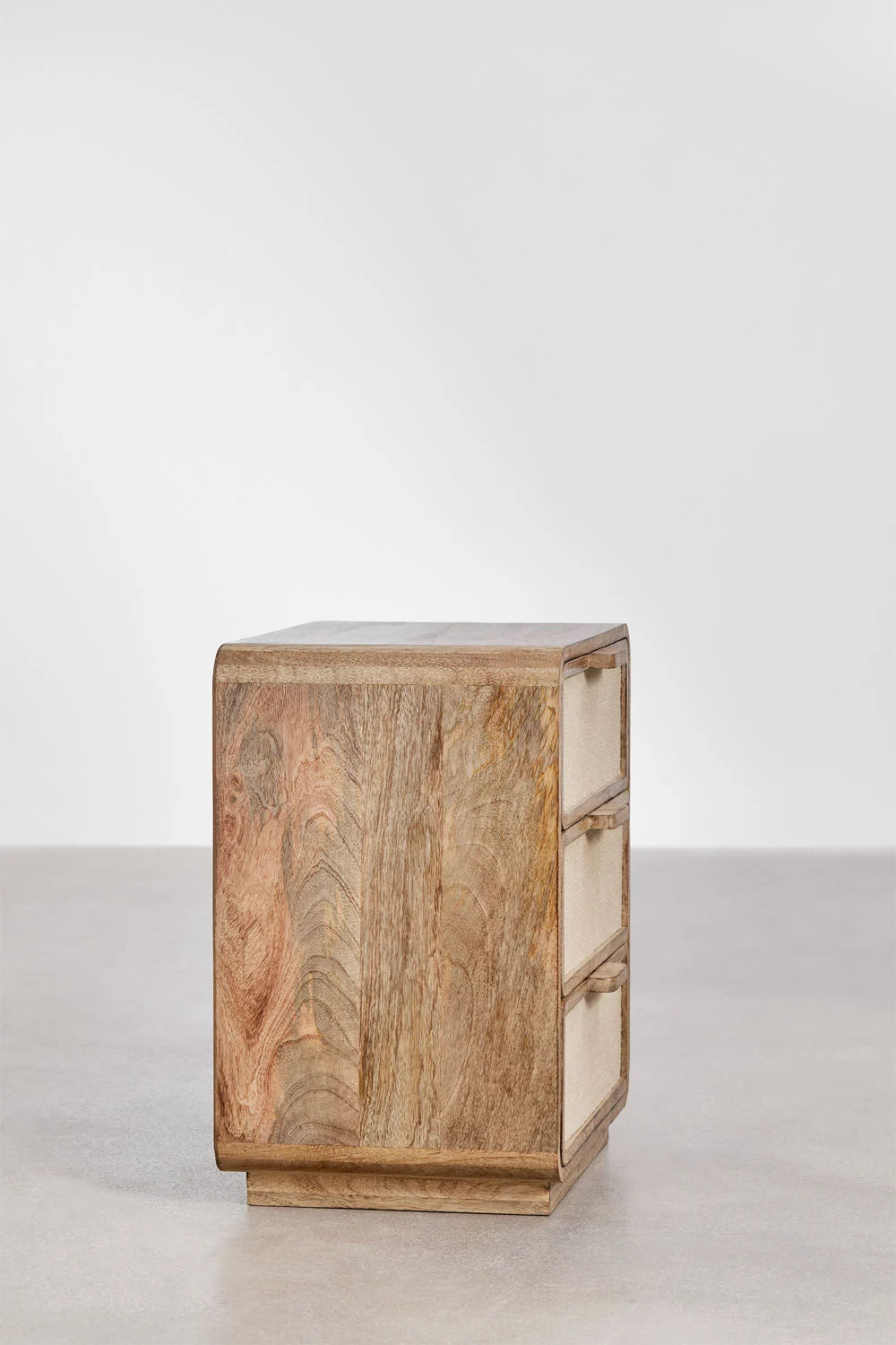 Abrams Rectangular Bedside Table (50x35 cm)