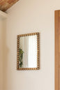 Rectangular wall mirror in mango wood (47x68 cm) Fearne