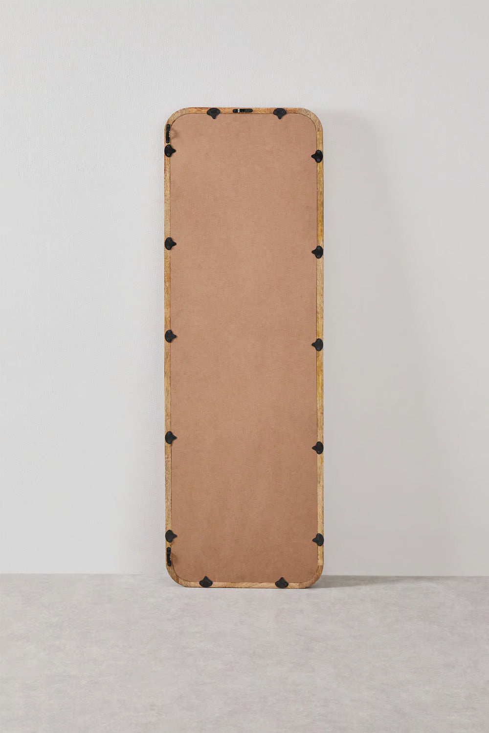 Rectangular wall mirror in mango wood (36.5x115 cm) Mirtzia